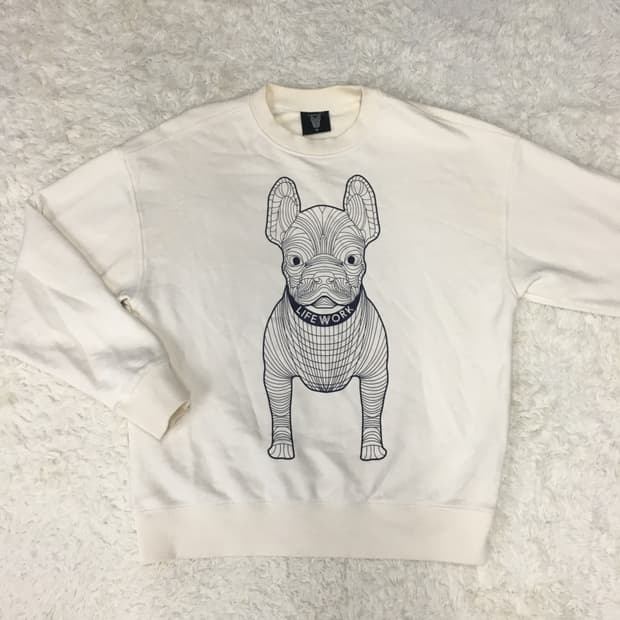 라이프워크 빅로고 맨투맨 DD29