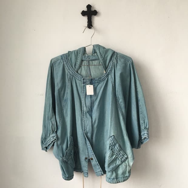 Hood cotton jacket