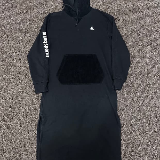 르꼬끄 여성 기모 롱 원피스 블랙 85(S)