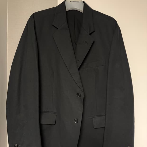 해칭룸 Tailored Jacket Black