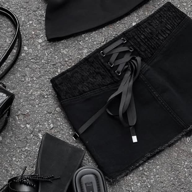 오도어 Letto raw skirts