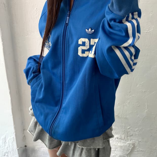 Adidas 아디다스 블루컬러 엘사바도르 ES 트랙탑