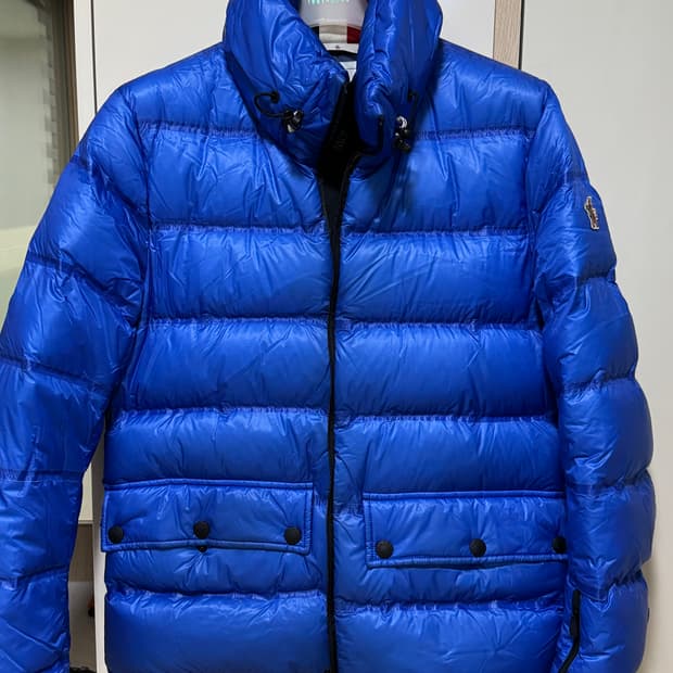 몽클레르 (글레노블 스키 라인) 블루 남성 패딩 자켓 몽클레어