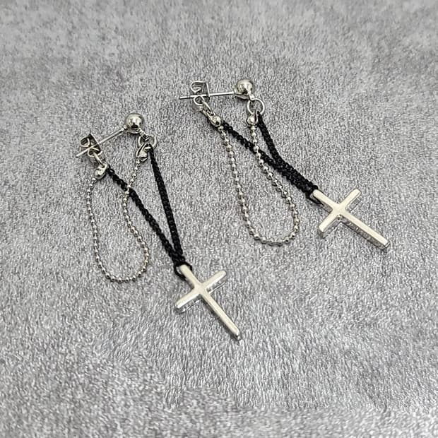 cross earrings