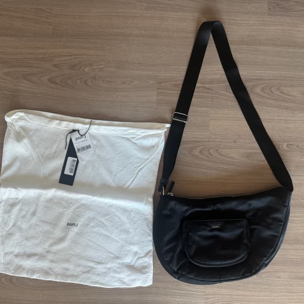 준지 juun.j 나일론 호보백 크로스백 가방 판매