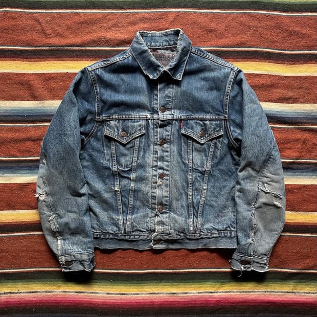 60s USA Levis 557xx 559xx Denim Jacket