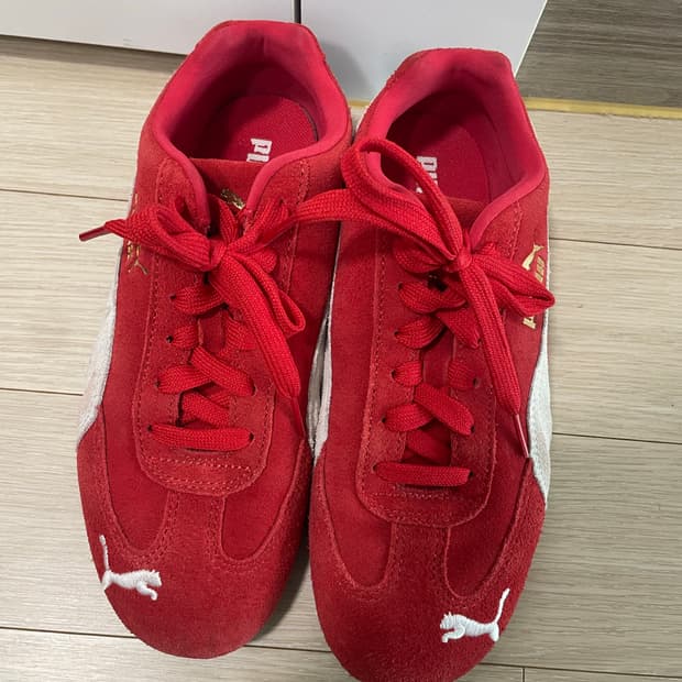 퓨마 스피드캣 레드 230