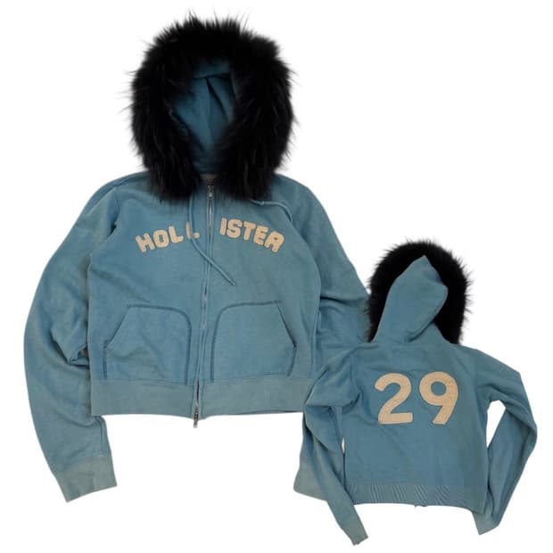 희귀)홀리스터 울프조 집업