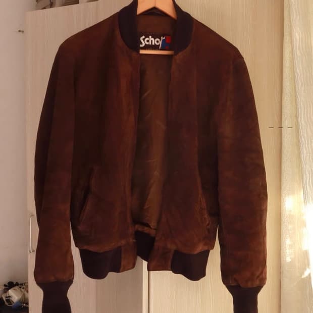  [Schott NYC] 빈티지 스웨이드 레더 자켓 327 모델