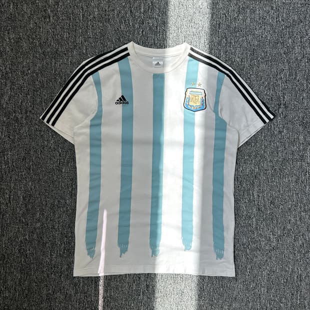 아디다스 아르헨티나 메시 마킹 반팔티셔츠