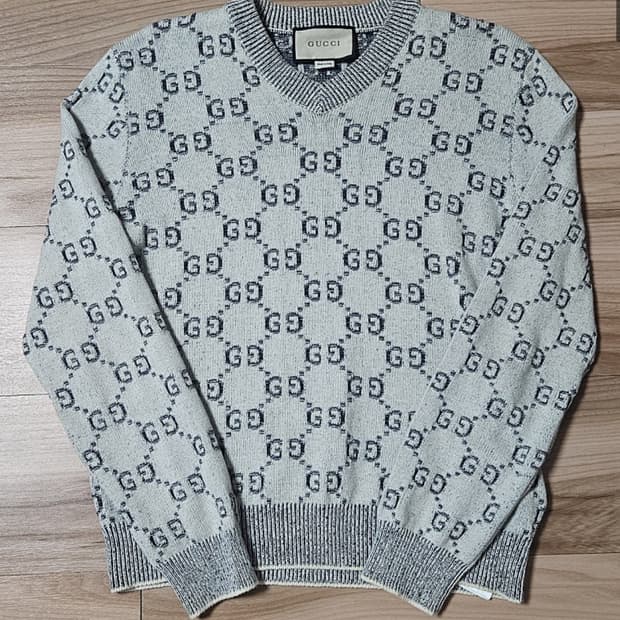 위챗셀러 구찌 자카드 패턴 니트