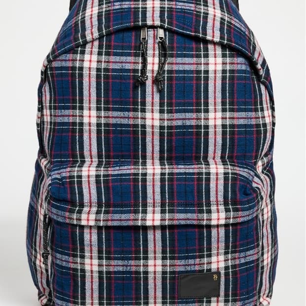 R13 플란넬 오버사이즈 백팩