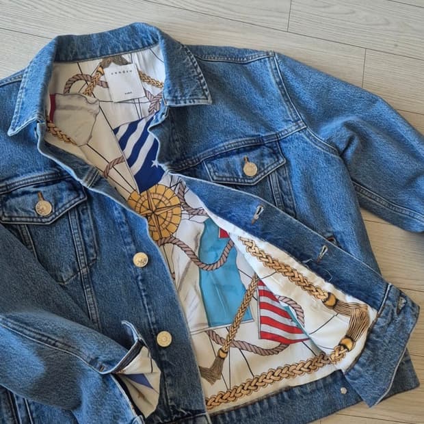 산드로 청자켓 (새상품)