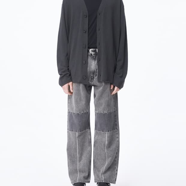 [새상품] 아워레가시 니티드 실크 가디건