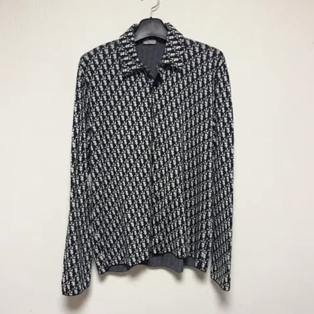 [XL] 디올 오블리크 니트 셔츠