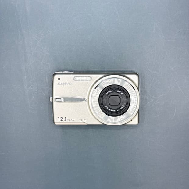 슬림,입문) 산요 DSC-X1250 디카 캠코더  //캐논 니콘 카시오