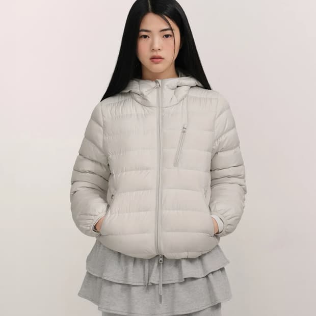 무신사 스탠다드 경량패딩 여성용