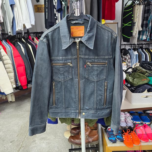 리바이스 데님 블루종 자켓 (1326)