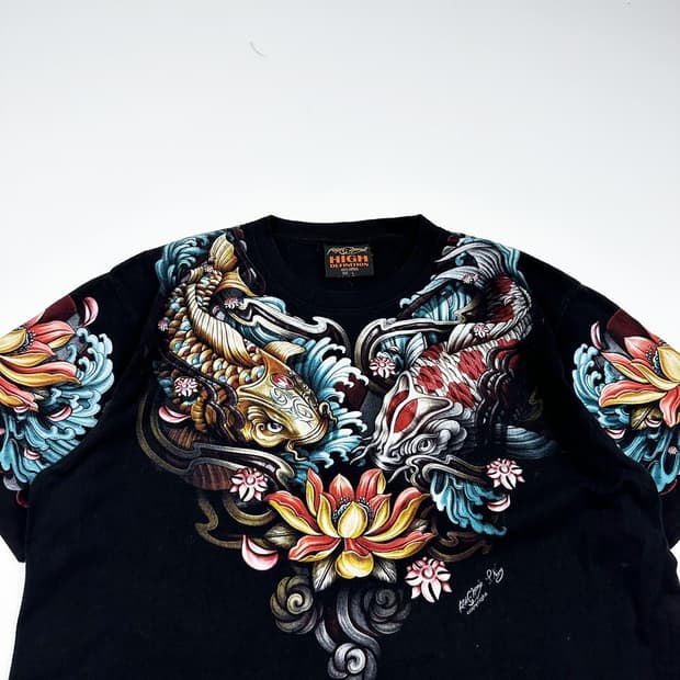 VTG 빈티지 메탈리카 블랙 반팔 티셔츠 (L)