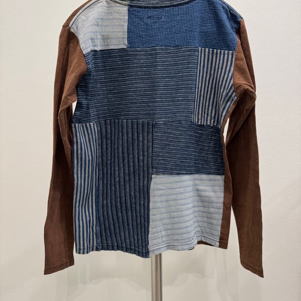 캐피탈 사시코 패치워크 롱슬리브