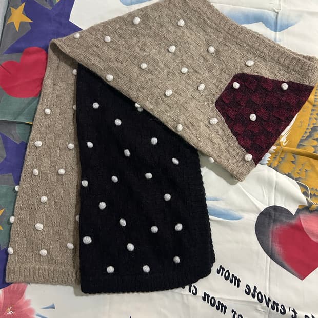 Henrik Vibskov 니트 머플러