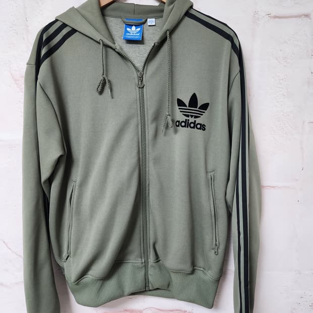 아디다스 올드스쿨 트랙 후드집업