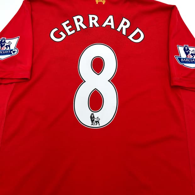 워리어 12-13 리버풀 홈 리그킷 스티븐 제라드