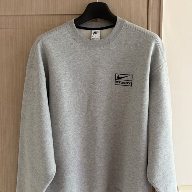 나이키x스투시 나투시 맨투맨