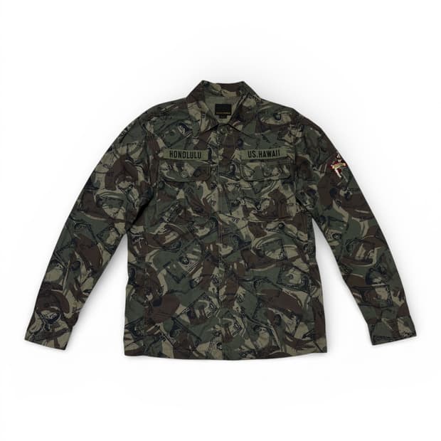 Hysteric Glamour Camo Bills Shirt