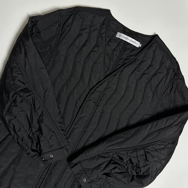 라이풀 미니멀 가먼츠 경량 퀼팅 자켓