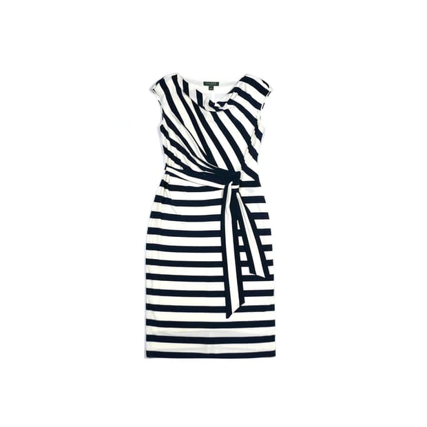 Ralph Lauren Dress navy stripe