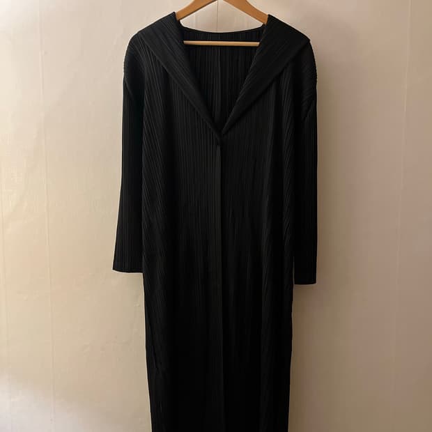 이세이미야케 플리츠 플리즈 후드