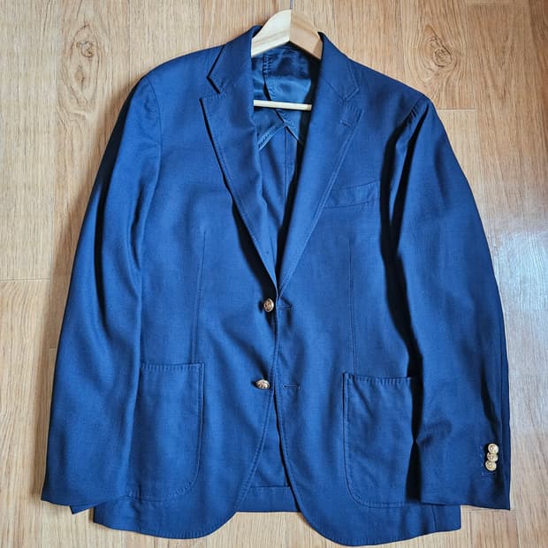 링자켓 울실크 블레이저 금장자켓