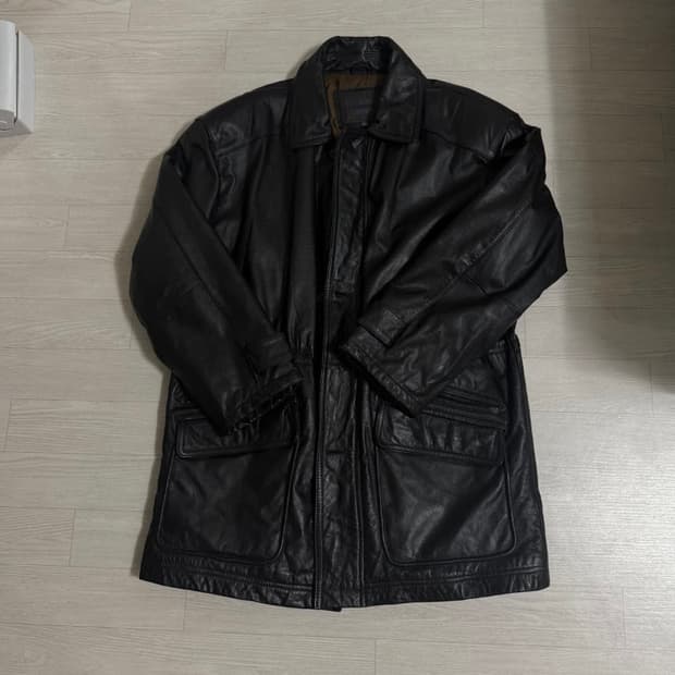 소가죽 레더 카코트