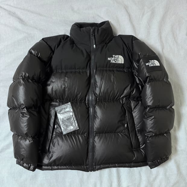 노스페이스 화이트 라벨 노벨티 눕시 다운 자켓 블랙