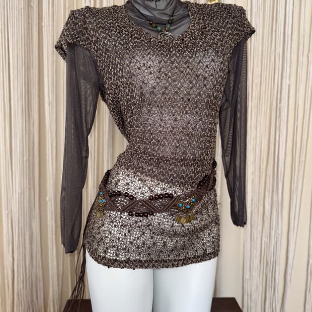 Boucle Crochet Knit 0018