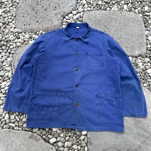 OLD VINTAGE SANFOR HBT FRENCH 프렌치워크자켓
