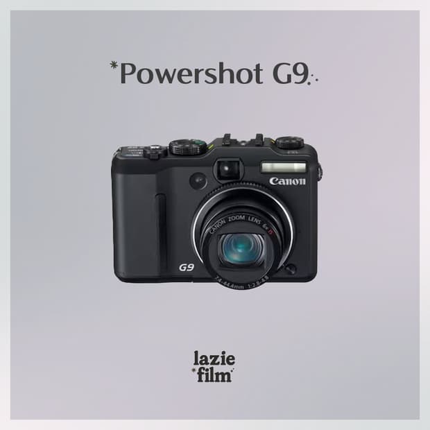 하이엔드✧･ﾟCanon PowerShot G9 캐논 G9 안유진 디카