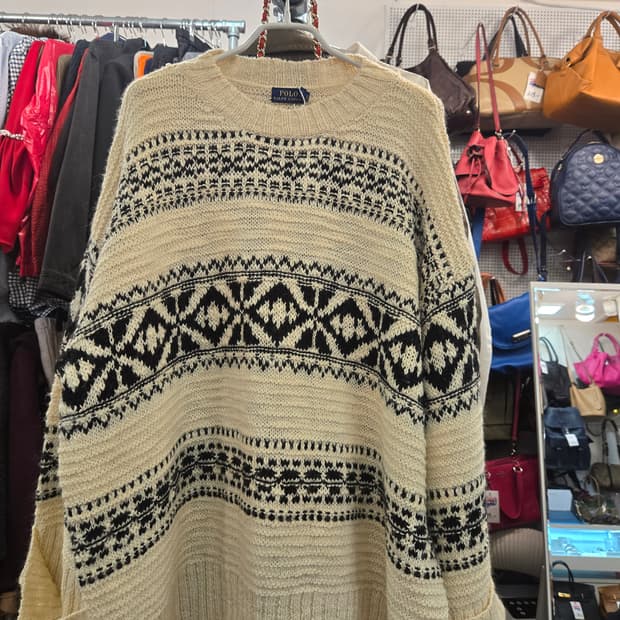 폴로 랄프 로렌 노르딕 페어아일 니트 스웨터