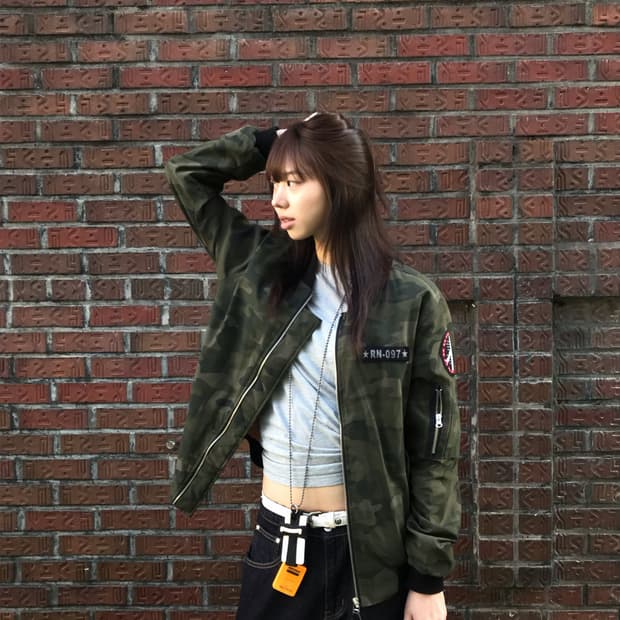 밀리터리 항공 점퍼