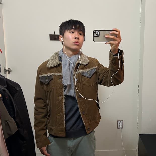 Vintage fur sherfa jacket