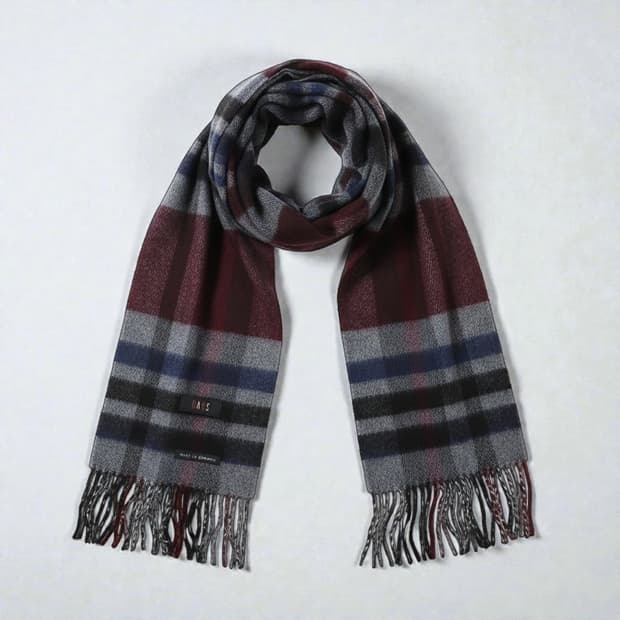 DAKS 닥스 체크 머플러 목도리 공용