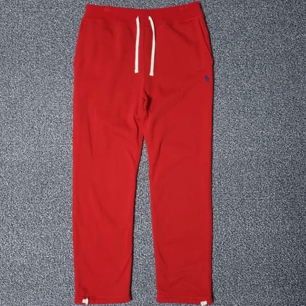 [M]폴로 남성용 플리스 기모 조거 팬츠