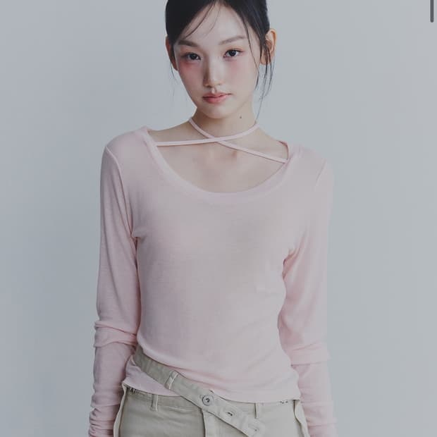 페인오어플레져 닉스 미니 스커트 베이지 스몰