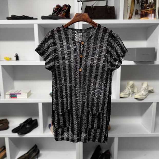 edenna 메쉬 가디건