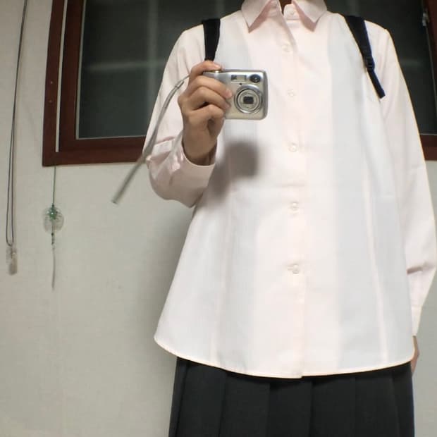연분홍 셔츠