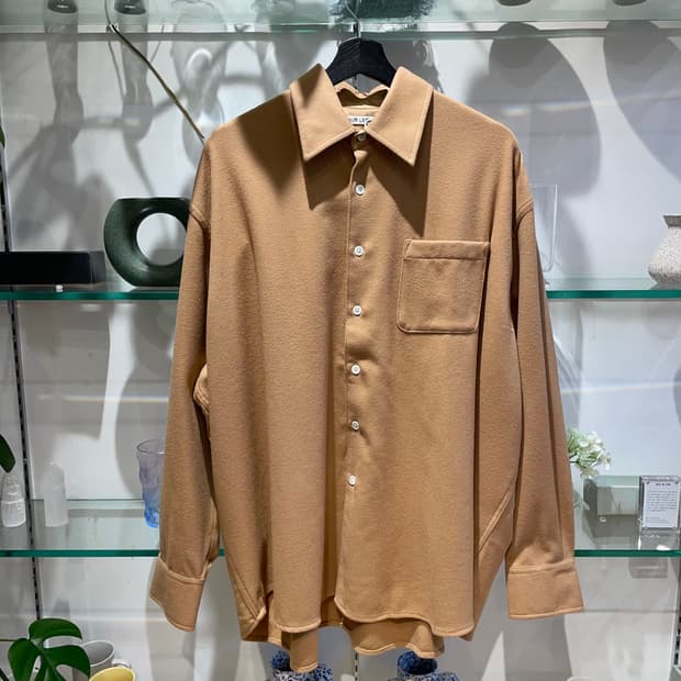 아워레가시 borrowed wool shirt