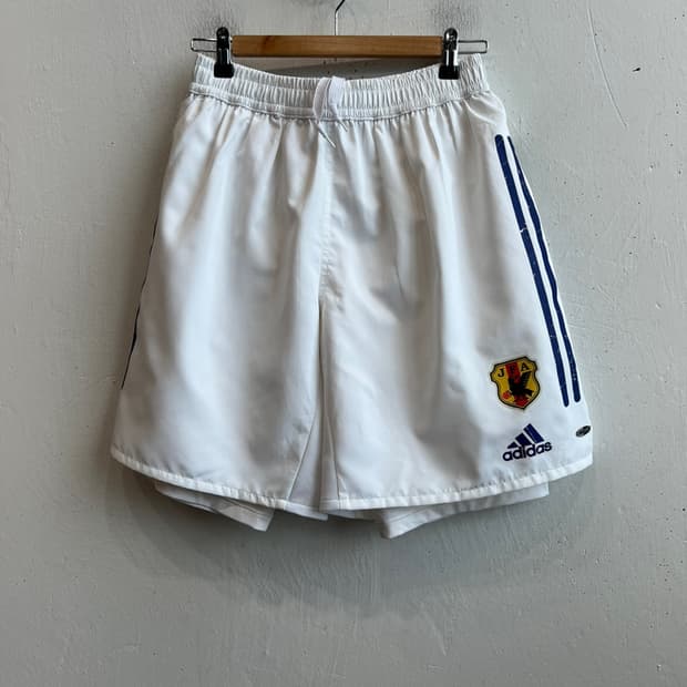 2001 아디다스 일본 축구 국대 반바지 쇼츠 Made in JAPAN