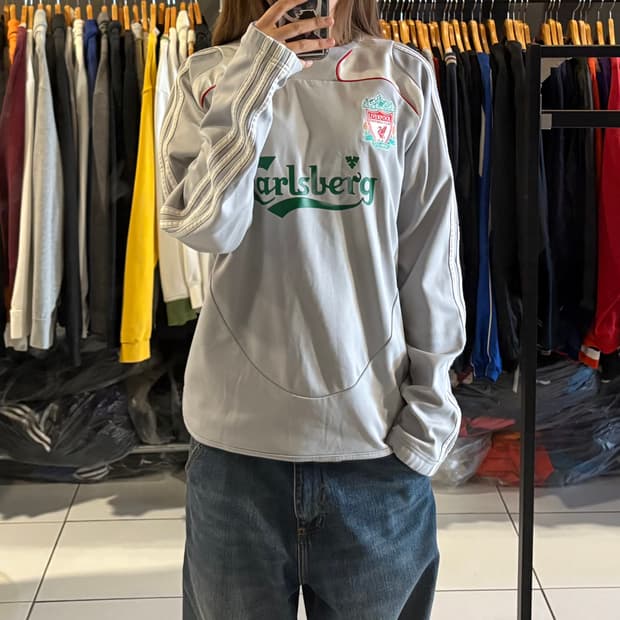 아디다스 리버플 08-09 시즌 트레이닝 스웨트탑