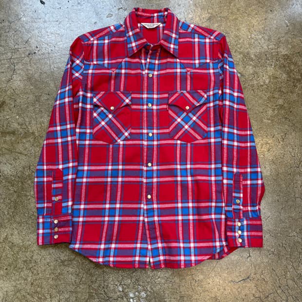 리바이스 레드탭 웨스턴 체크 셔츠